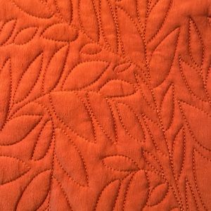 Kate Quinn bamboo quilt, leaf pattern